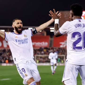 El Real Madrid venció al Mallorca con doblete de Benzema