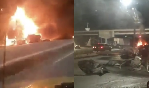 (VIDEO) Viven horas de horror en Nuevo Laredo; intensa balacera tras detención de líder del Cártel del Noreste