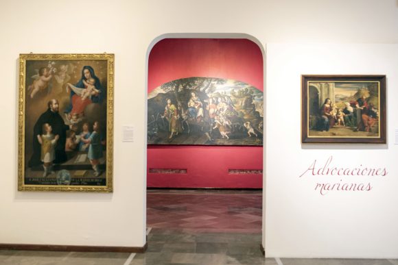 Inaugura rectora Lilia Cedillo la exposición Advocaciones Marianas