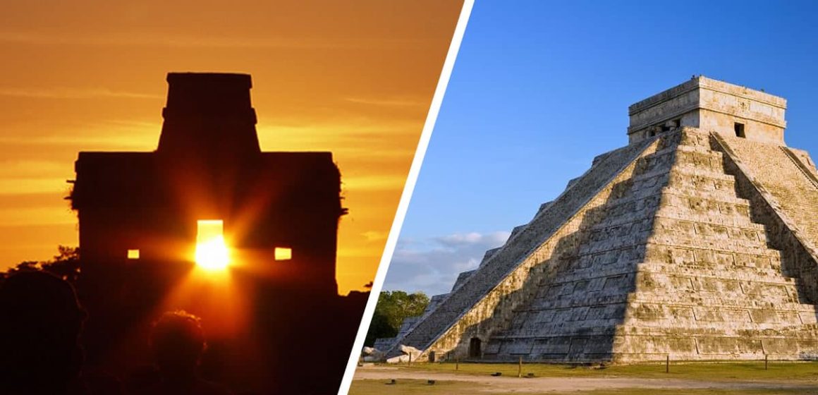 (VIDEO) Así fue el descenso de Kukulcán en la pirámide de Chichén Itzá