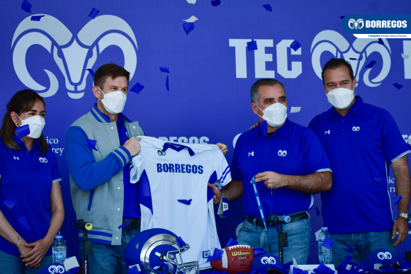 Eric Fisher presentado como Head Coach de los Borregos Puebla