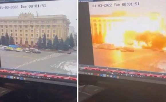 (VIDEOS) Bombardeo ruso en Járkov deja al menos 10 muertos