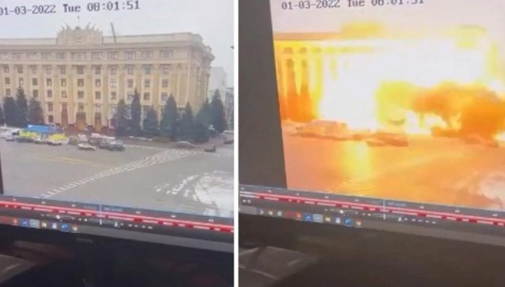 (VIDEOS) Bombardeo ruso en Járkov deja al menos 10 muertos