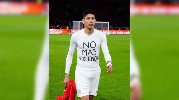 ‘No más violencia’: mensaje de Edson Álvarez desde Ámsterdam