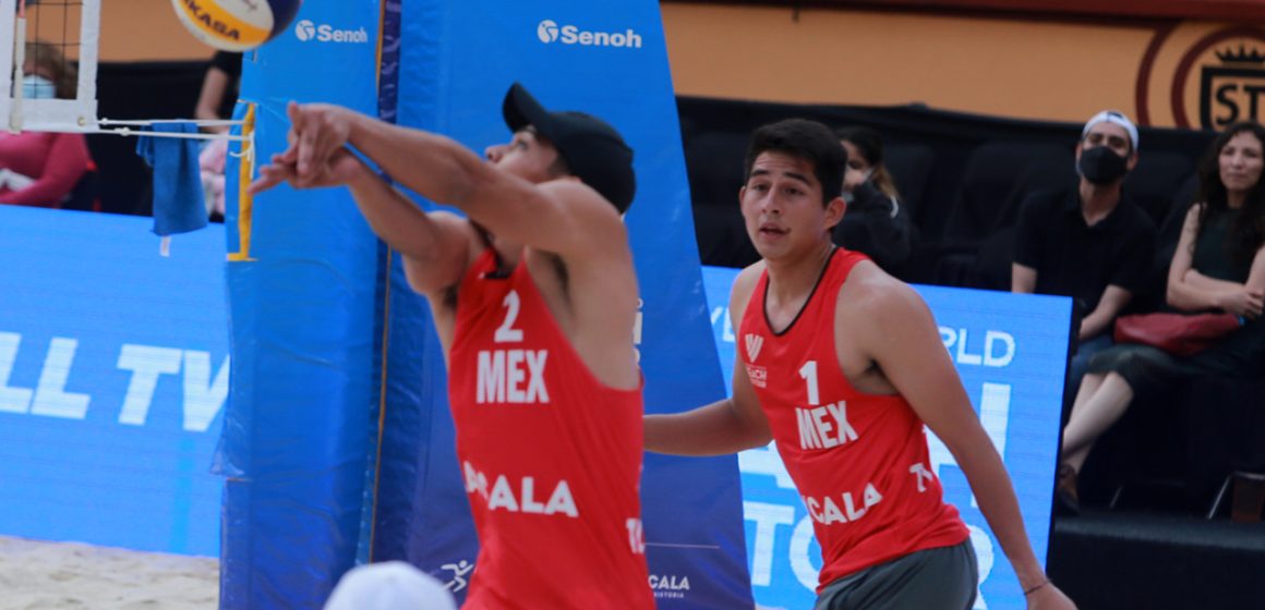 Parejas Mexicanas rozaron la calificación en el Tour Mundial de Voleibol de Playa