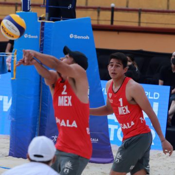 Parejas Mexicanas rozaron la calificación en el Tour Mundial de Voleibol de Playa