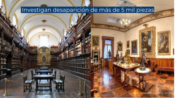 Detienen a Juan Carlos N, exdirector de museos por desaparición de 5,981 piezas
