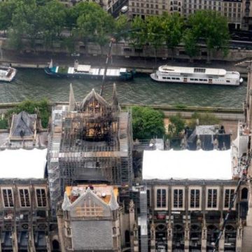 Encuentran importantes restos medievales en reconstrucción de Notre-Dame