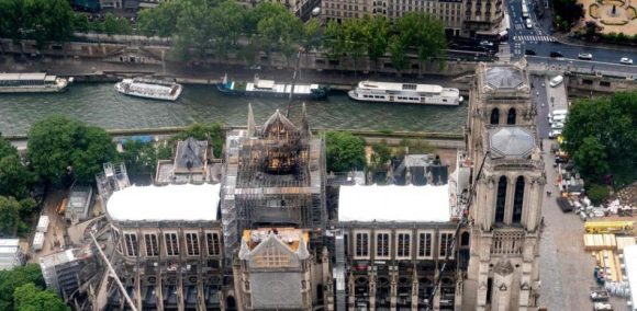 Encuentran importantes restos medievales en reconstrucción de Notre-Dame