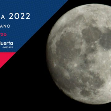 No te pierdas la primera super luna de 2022