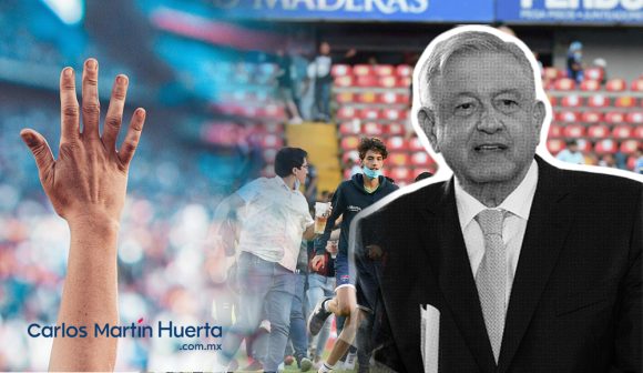 López Obrador plantea consulta a FMF y Liga MX por violencia en los estadios