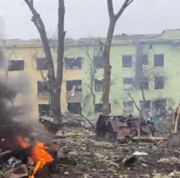 Reporta Ucrania bombardeo ruso a hospital infantil en Mariúpol