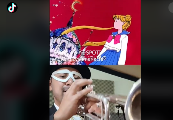 Mariachi conquista TikTok al interpretar tema de Sailor Moon a “la mexicana”