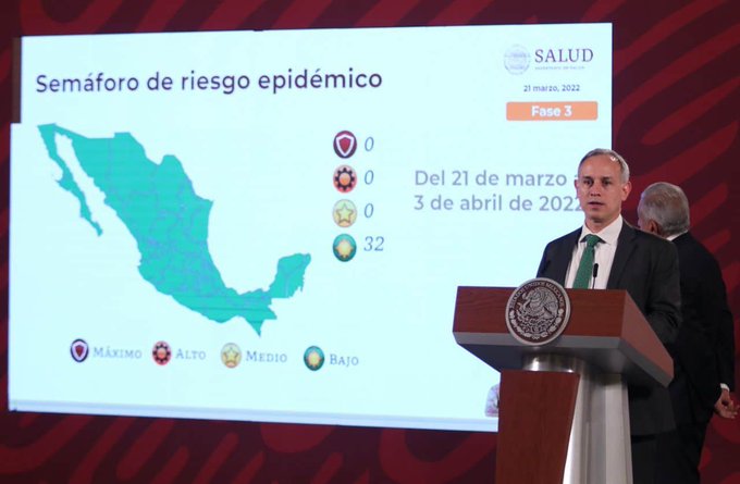 México está en el nivel más bajo de la pandemia: López-Gatell