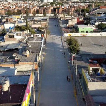 Concluyen rehabilitación de la calle 117 poniente en Granjas de Mayorazgo