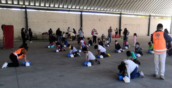 Realizan Feria de Prevención del Delito en San José Xilotzingo