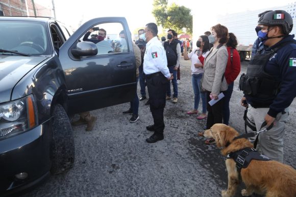 Realizan operativo en la Central de Abastos