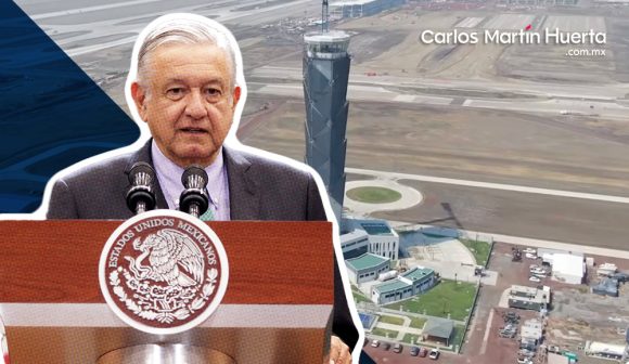 AMLO saldrá de Palacio al AIFA para demostrar que llegará en media hora