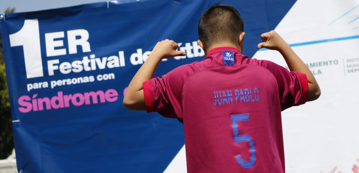 Todo listo para el “1er. Festival de Fútbol para personas con Síndrome de Down”