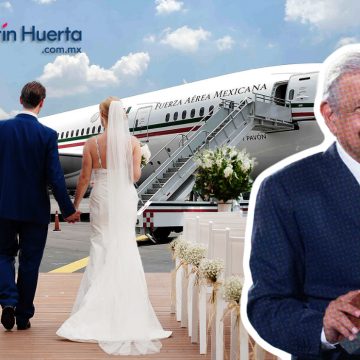 Anuncia AMLO que avión presidencial será rentado para bodas y XV años