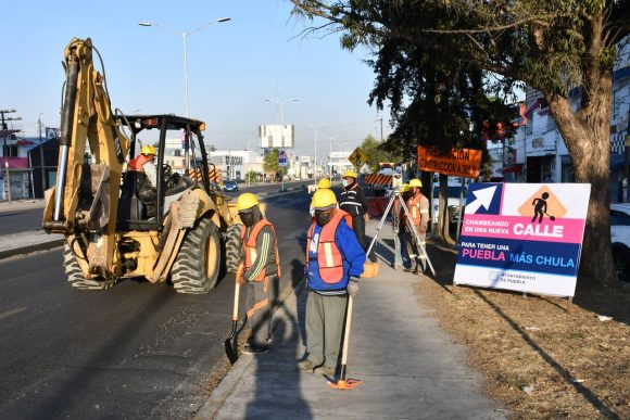 Inicia rehabilitación de vialidades de la Ciudad de Puebla