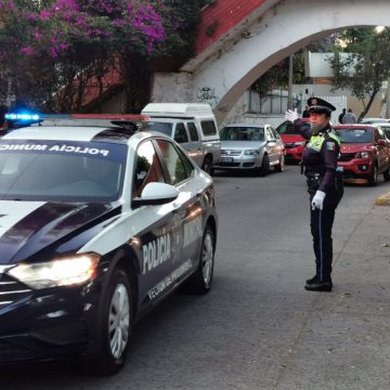 Refuerzan seguridad vial en centros escolares de Puebla
