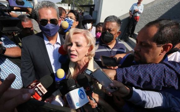 Sale de la cárcel Alejandra Cuevas