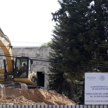 Demolición del Hospital de San Alejandro deberá estar finalizada el último día de mayo