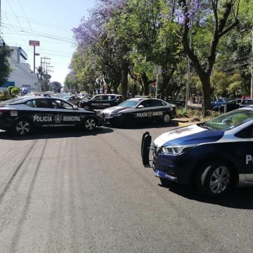 Policía Municipal frusta asalto al interior de banco HSBC