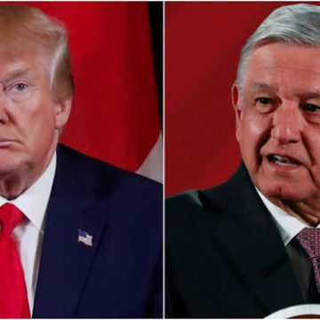 Trump presume amenaza al gobierno de AMLO para reforzar seguridad en la frontera