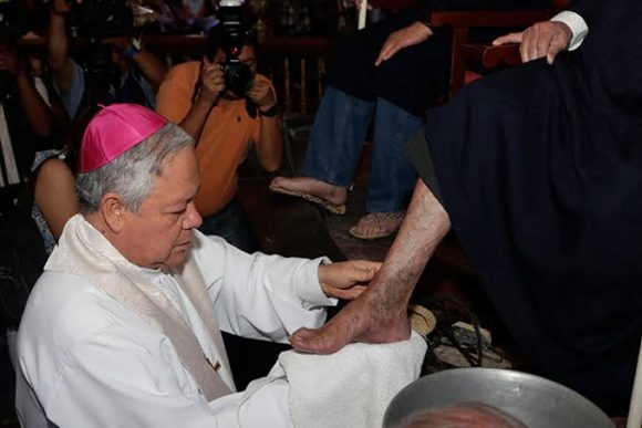 Por tercer año consecutivo no hubo lavatorio de pies en la Catedral de Puebla