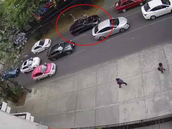 Conductor evita asalto en Polanco y así reaccionó …