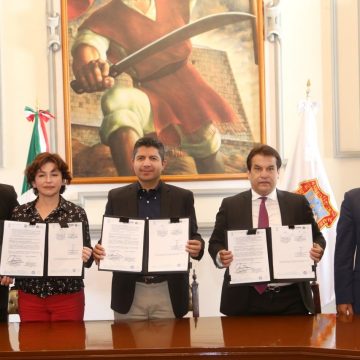 Ayuntamiento de Puebla y CEDH afirman convenio para brindar una mejor atención