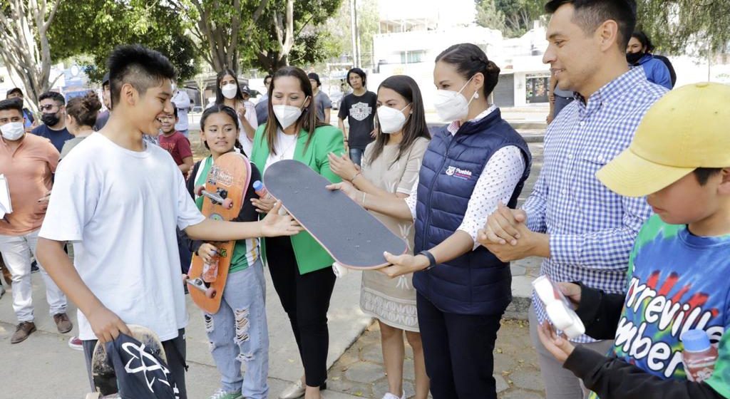 SMDIF Pueba reunió a más de 100 niñas, niños y jóvenes en práctica de Skateboarding