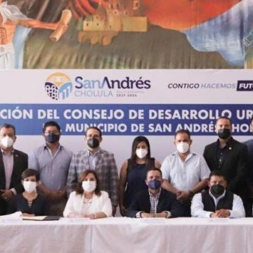 Instalan consejo de desarrollo urbano y vivienda en San Andrés Cholula