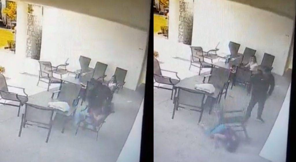 (VIDEO) Sujeto agrede y amenaza con cuchillo a mujer en Querétaro