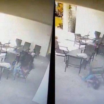 (VIDEO) Sujeto agrede y amenaza con cuchillo a mujer en Querétaro