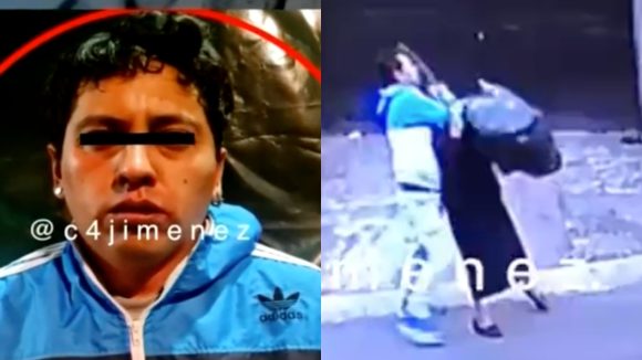 (VIDEO) Detienen a hombre que estranguló y mató a mujer en plena calle