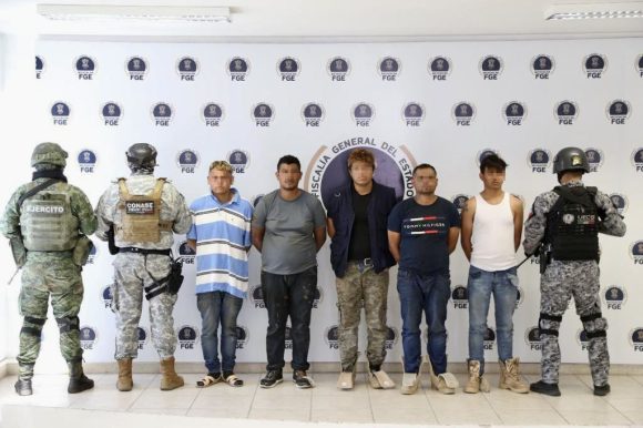 Detienen a 5 implicados en matanza en el palenque de Zinapécuaro