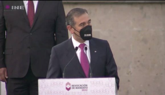 Lorenzo Córdova calificó como éxito organizativo proceso de revocación pese a boicot