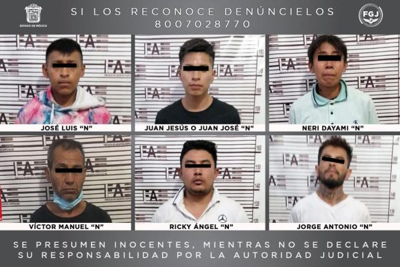 detenidos Tultepec Los Rikis Detienen a implicados en el multihomicidio de Tultepec