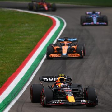 “Checo” Pérez saldrá tercero en GP de Emilia Romaña