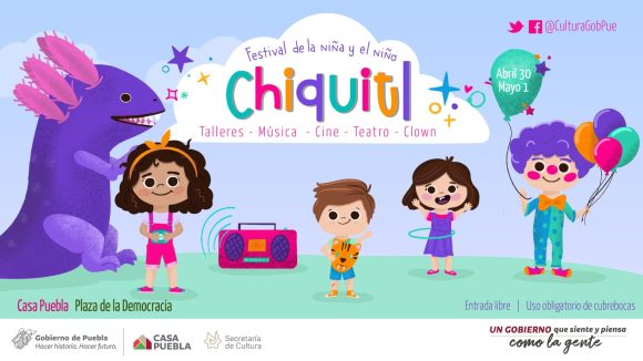 Con actividades culturales, artísticas y recreativas celebrarán Día del Niño en Puebla