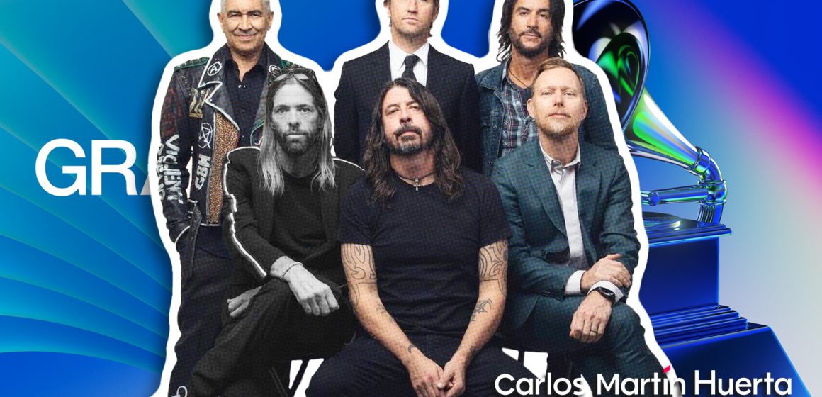 Foo Fighters gana 3 premios Grammy a una semana de la muerte de su baterista.