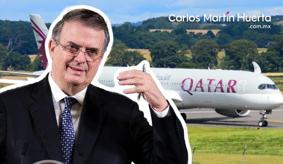 Marcelo Ebrard informa de negociaciones con Qatar Airways para que vuele al AIFA