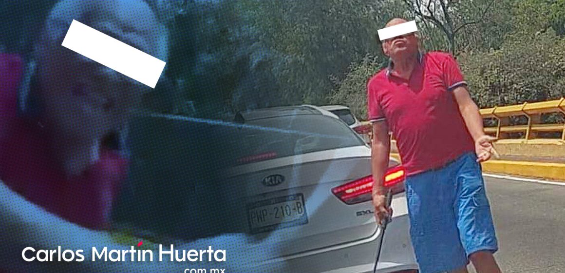 (VIDEO) Agreden a automovilista que viajaba con una niña a bordo en la CDMX