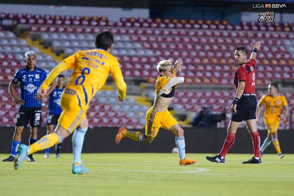 Los Tigres vencen por la mínima al Querétaro y retoman el liderato