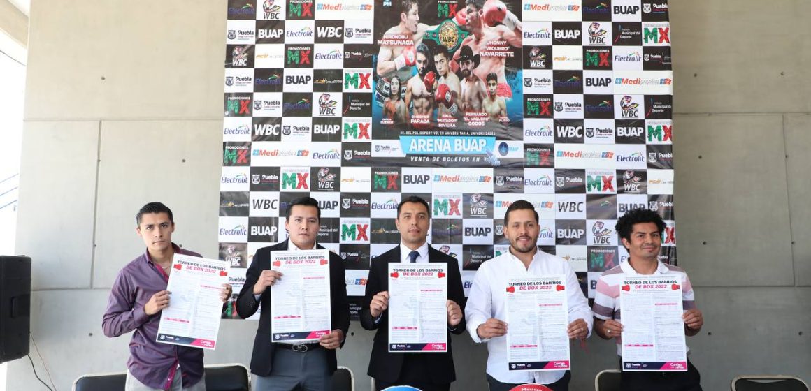 Ayuntamiento de Puebla impulsa el desarrollo deportivo de boxeadores locales