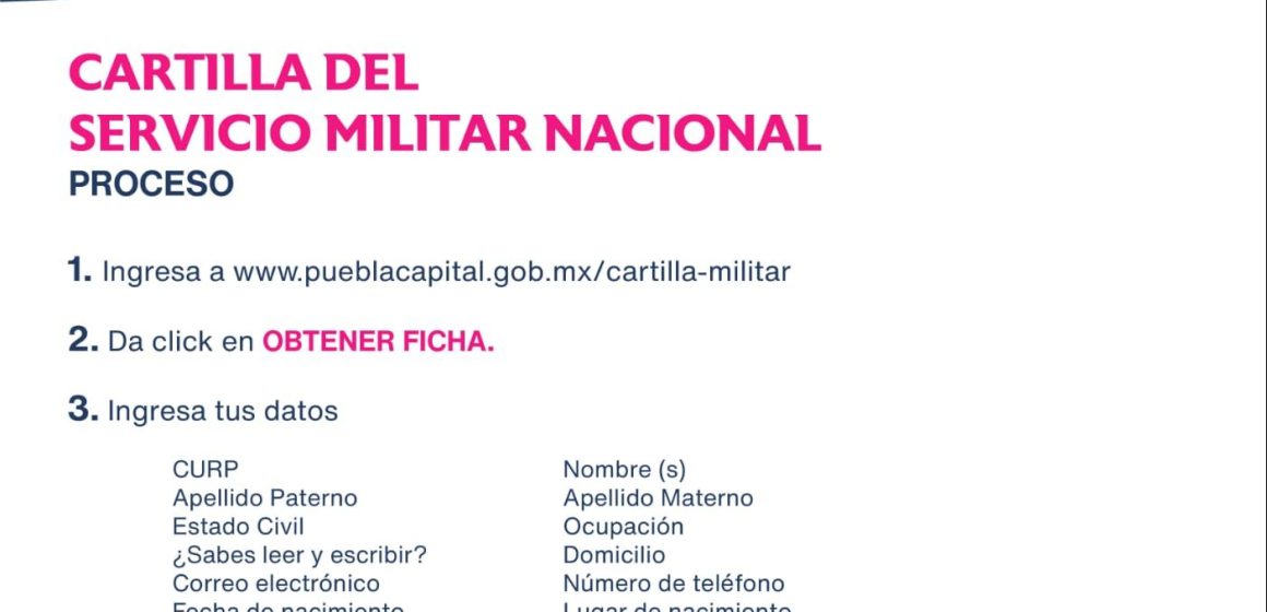 Generación 2004; conoce como tramitar tu Cartilla Militar