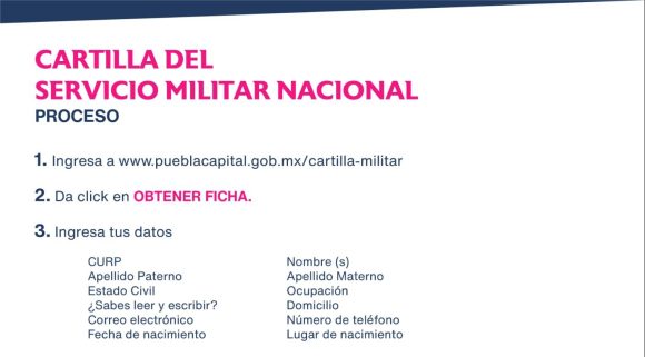 Generación 2004; conoce como tramitar tu Cartilla Militar